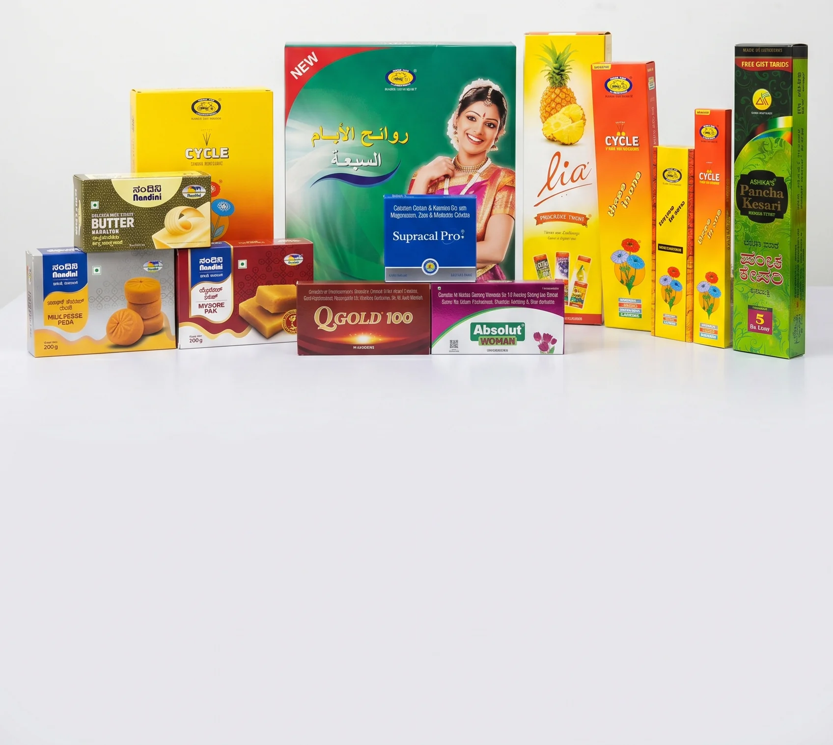 Complete product range