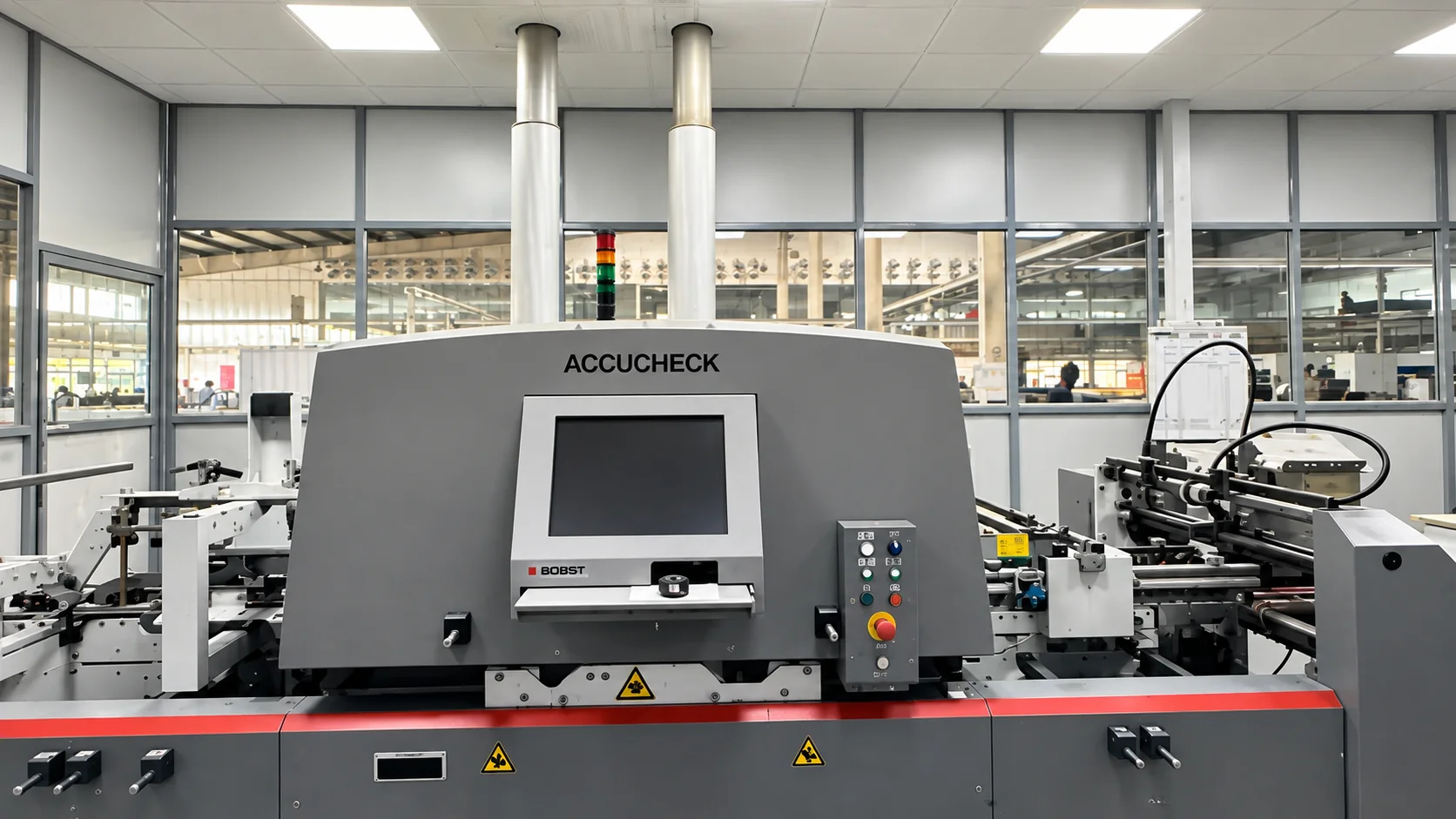 BOBST Accucheck 80A-2 Pasting Machine