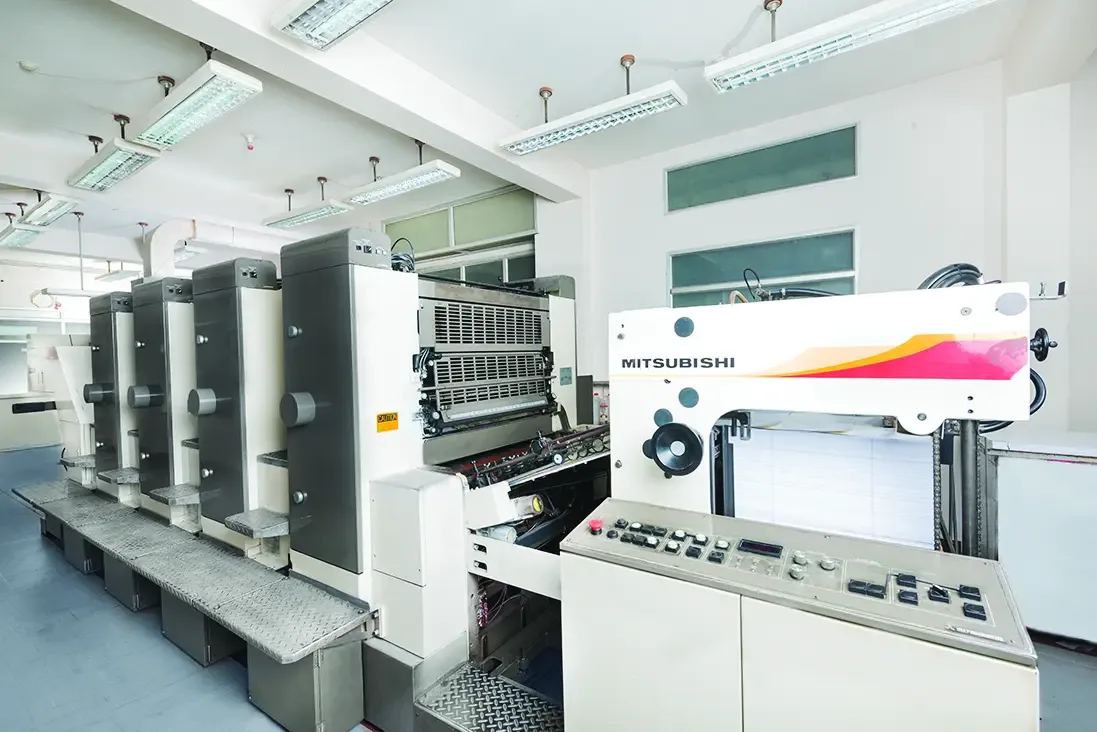 Mitsubishi 2F 4-Colour Printing Machine